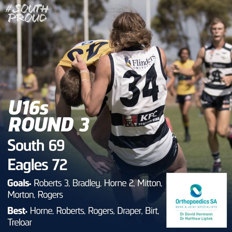 Junior Match Report: Goal after the siren sinks U16s